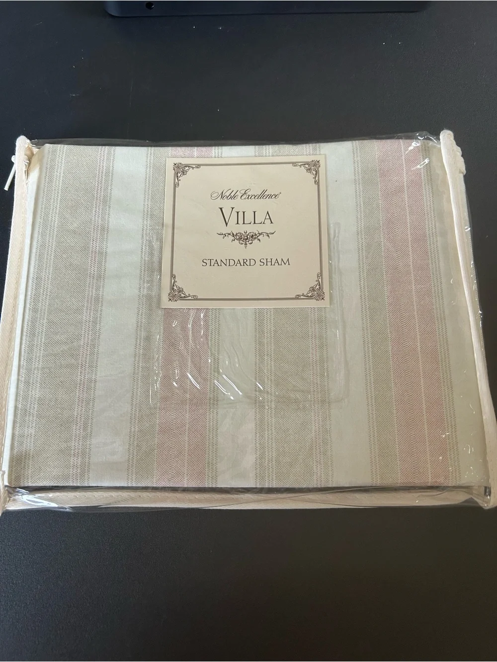 Noble Excellence Villa Amalfi Pink And Tan Standard Sham From Dillards. New